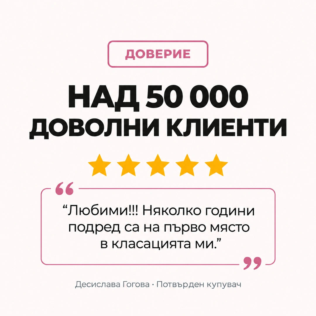 Над 50 000 доволни клиенти