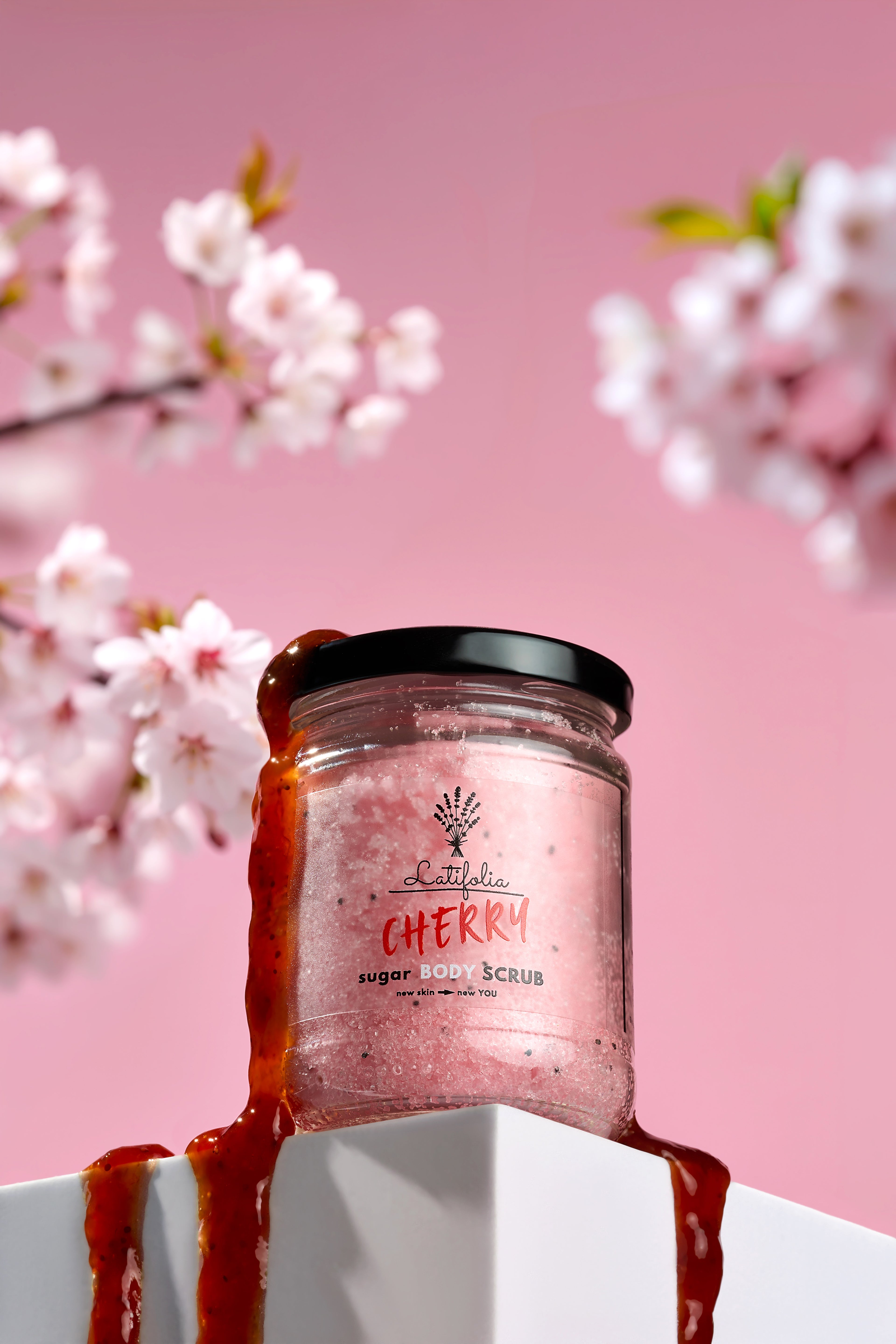 Gift Box "S" - Lavender/Cherry