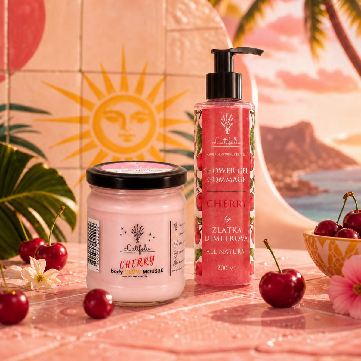 CHERRY GLOW RITUAL- ритуал за чиста, гладка и хидратирана кожа 🍒