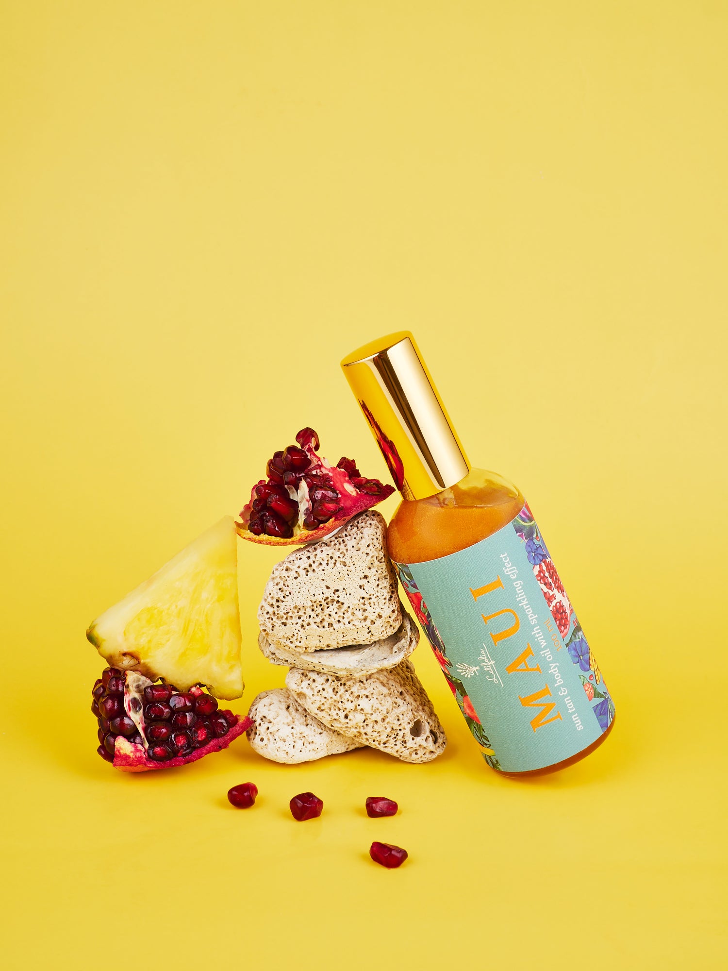 MAUI - Sun Tan Oil с блестящи частици 100мл