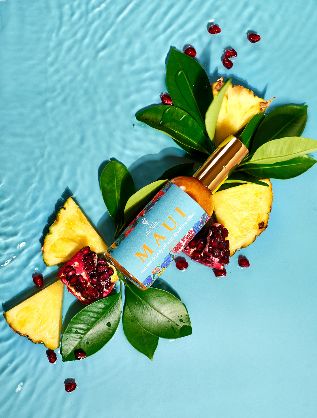 MAUI - Sun Tan Oil с блестящи частици 100мл