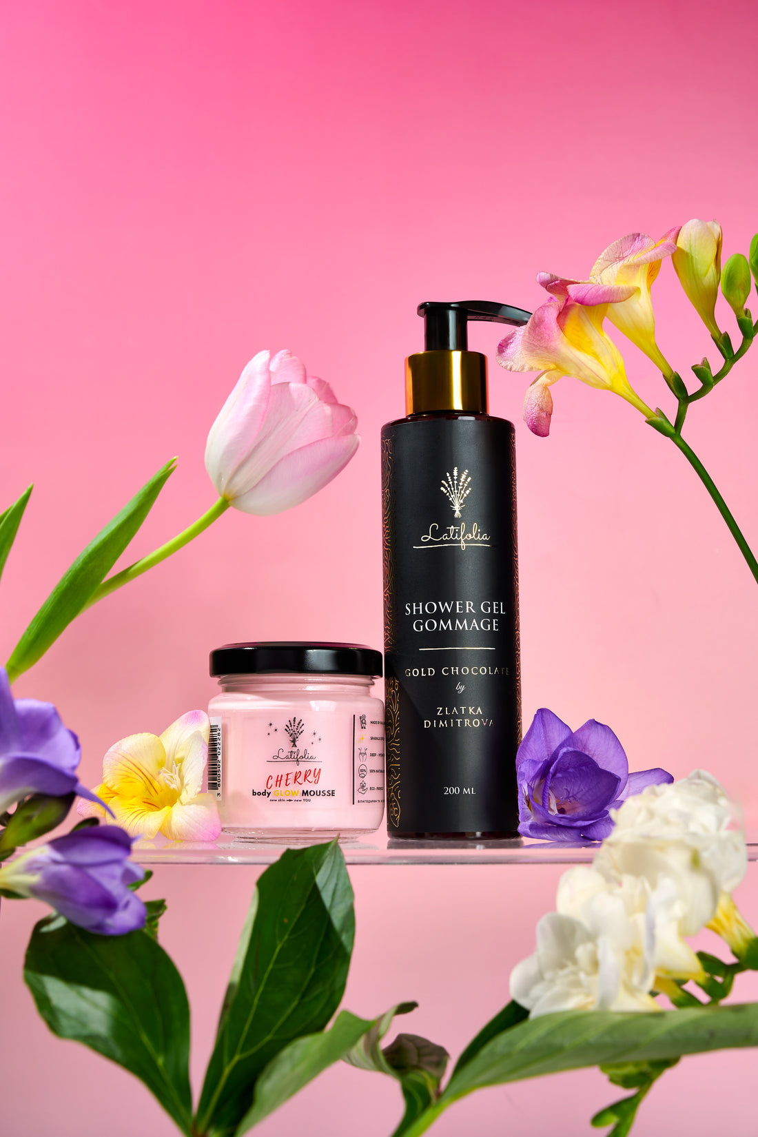SKIN DREAM BOX - мус за тяло + душ гел пилинг