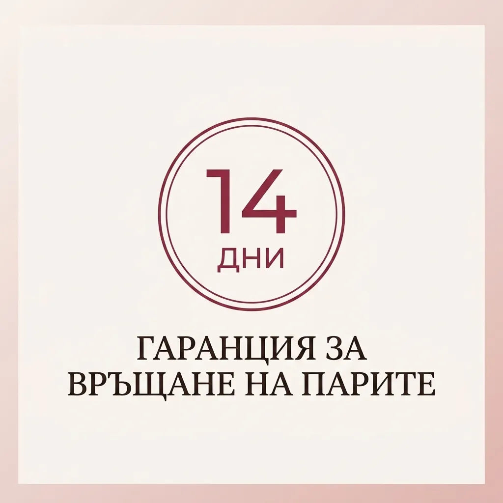 14-дневна гаранция за връщане на парите