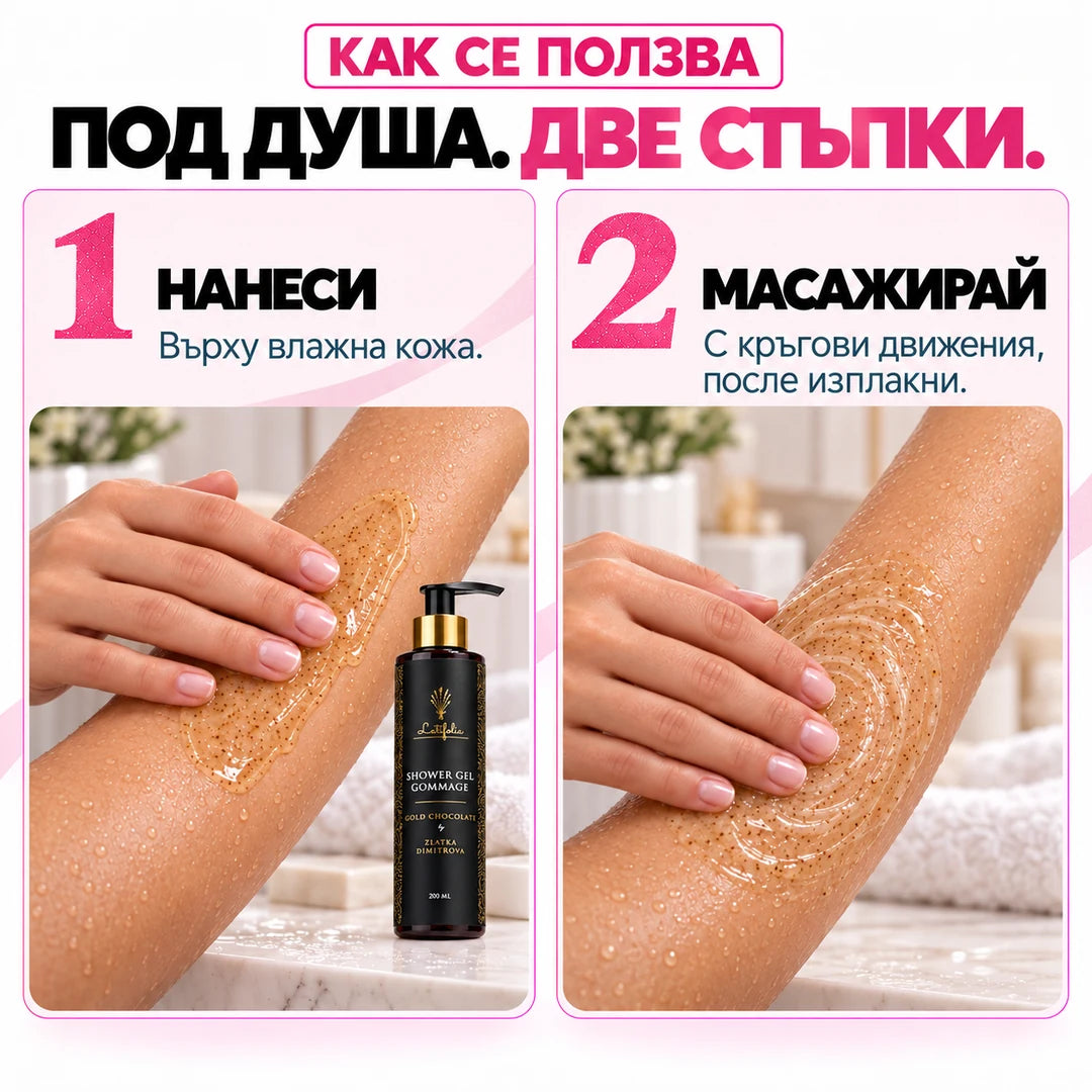 Как се ползва душ-гелът