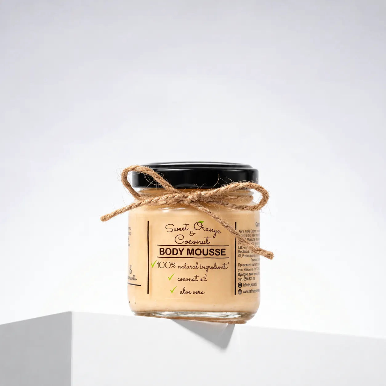 Sweet Orange & Coconut Body Mousse
